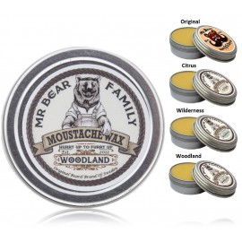 Mr. Bear Family Moustache Wax ūsu vasks 30 g.