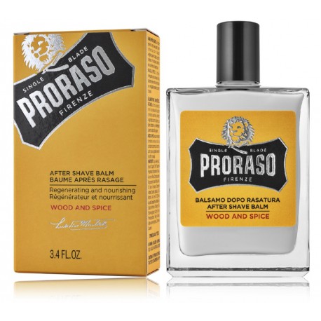 Proraso Wood & Spice pēcskūšanās balzams 100 ml.