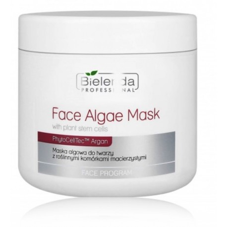 Bielenda Professional Face Algae Mask Stem Cells Argan nostiprinoša sejas maska