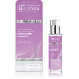 Bielenda Professional Supremelab Anti-Wrinkle Serum serums pret grumbām ar peptīdu kompleksu 30 ml.