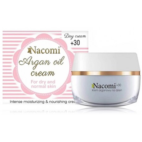 NACOMI Argan Oil Day Cream +30 dienas sejas krēms sausai / normālai ādai 50 ml.