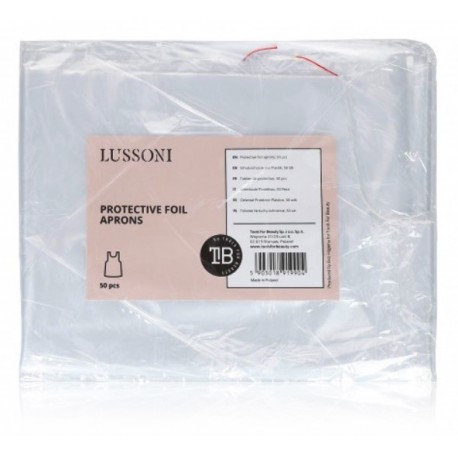 Lussoni Protective Hairdressing Apron vienreizējie priekšauti 50 gab.