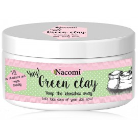 NACOMI Green Clay zaļā māla pulveris 65 g.