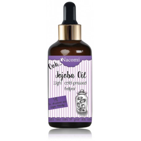 Nacomi Jojoba Oil jojobas eļļa ar pipeti 50 ml.