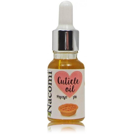 Nacomi Cuticle Oil Papaya Pie kutikulu eļļa