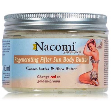 Nacomi Regenerating After Sun Body Butter ķermeņa sviests pēc saules apdegumiem