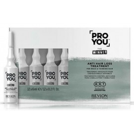 Revlon Professional Pro You The Winner Anti Hair Loss līdzeklis pret matu izkrišanu ar peptīdiem 12 x 6 ml.