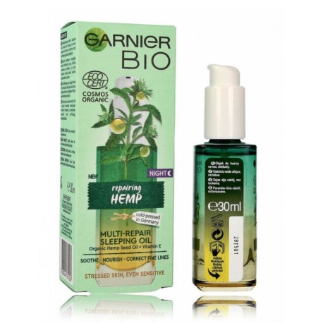 Garnier Bio Multi Reparing Hemp atjaunojoša nakts sejas eļļa