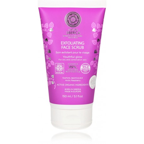 Natura Siberica Exfoliating Face sejas skrubis