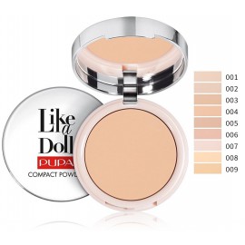 PUPA Like A Doll Nude Skin Compact Powder SPF15 компактная пудра 10 г.