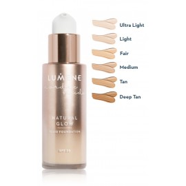 Lumene Natural Glow Fluid Foundation SPF20 tonālā bāze 30 ml.