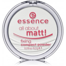 Essence All About Matt Fixing Compact Powder fiksējošs kompakts pūderis