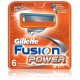 Gillette Fusion Power skuvekļa kasetes