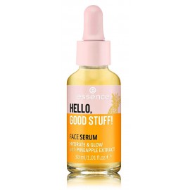 ESSENCE Hello Good Stuff Face Serum Hydrate & Glow Pineapple Extract натуральная сыворотка для лица