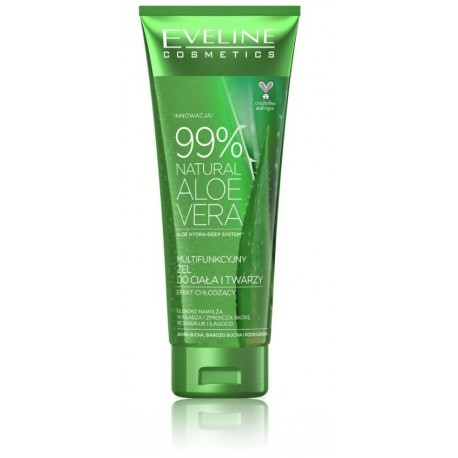 Eveline 99% Aloe Vera Gel mitrinošs sejas un ķermeņa gēls