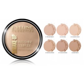 Eveline Art Make-Up Anti-Shine Complex Pressed Powder kompaktais pūderis 14 g.