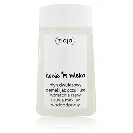 Ziaja Goat’s Milk divfāžu acu un lūpu kosmētikas noņēmējs