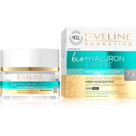 Eveline Bio Hyaluron Expert 70+ интенсивно регенерирующий крем для лица для зрелой кожи