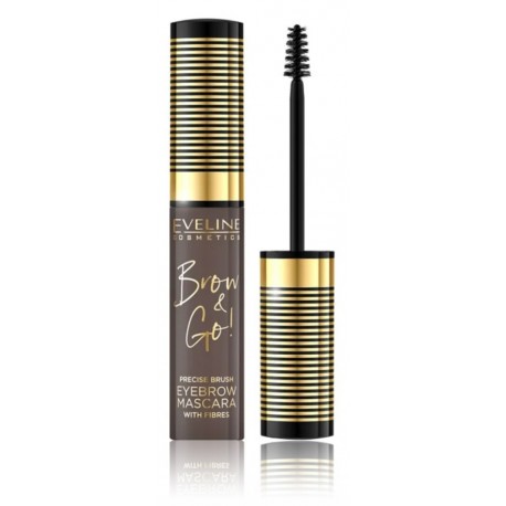 Eveline Brow & Go! Eyebrow Mascara uzacu tuša 6 ml.