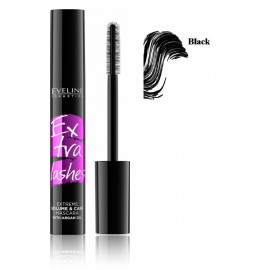 Eveline Extra Lashes Extreme Volume & Care apjomu piešķiroša skropstu tuša 12 ml.