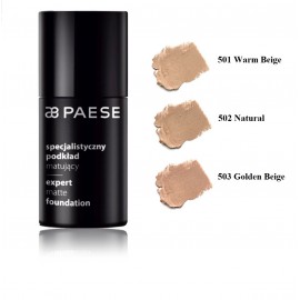 Paese Artist Expert Matte Foundation grima pamats