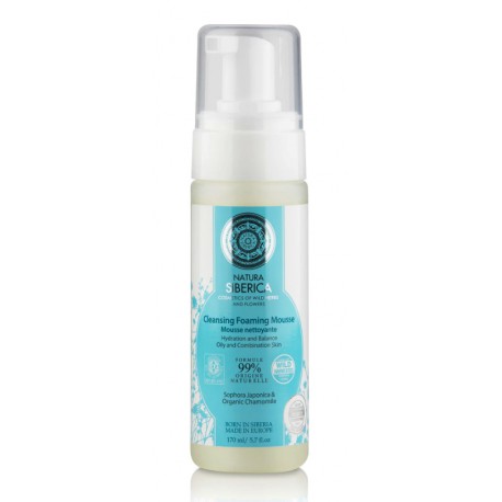 Natura Siberica Cleansing Foaming Mousse очищающаяся пенка