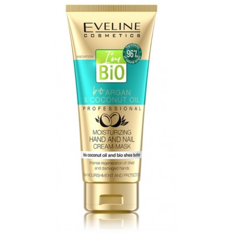 Eveline I'm BIO Argan & Cocoonut Butter питательный крем для рук