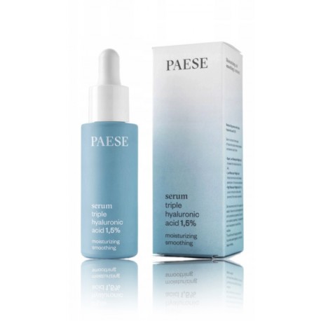 Paese Serum Triple Hyaluronic Acid 1,5% mitrinošs serums ar hialuronskābes kompleksu