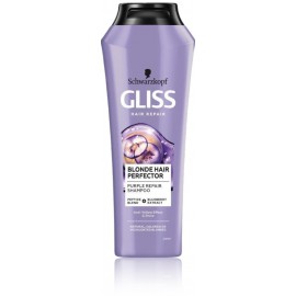 Schwarzkopf Gliss Blonde Hair Perfector Shampoo šampūns blondiem matiem