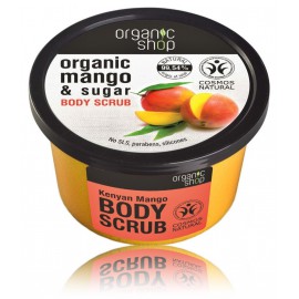 Organic Shop Organic Mango & Sugar Body Scrub ķermeņa skrubis