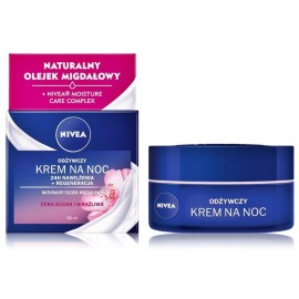 NIVEA 24H Moisturizing + Regeneration Nourishing Night Cream ночной крем для лица