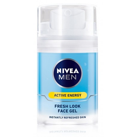 Nivea Men Active Energy sejas gēls vīriešiem 50 ml.