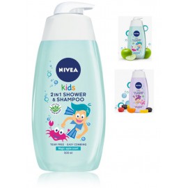 Nivea Kids 2in1 Shower & Shampoo šampūns un dušas želeja bērniem