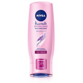 NIVEA Hairmilk Natural Shine atjaunojošs kondicionieris