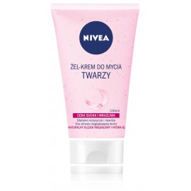 NIVEA Gentle Face Cleansing Cream Gel sejas tīrīšanas līdzeklis sausai un jutīgai ādai