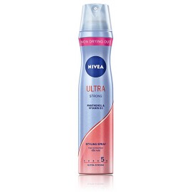 NIVEA Ultra Strong īpaši spēcīgas fiksācijas matu laka