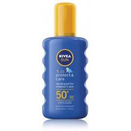 NIVEA Sun Kids Protect & Care SPF50 sprejs aizsardzībai pret sauli bērniem