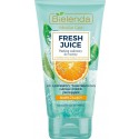 Bielenda FRESH JUICE Moisturizing Face Sugar Scrub mitrinošs skrubis ar citrusaugļu ūdeni un apelsīnu sulu