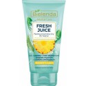 Bielenda FRESH JUICE Illuminating Face Enzymatic Peeling skrubis ar citrusaugļu ūdeni un ananāsu sulu