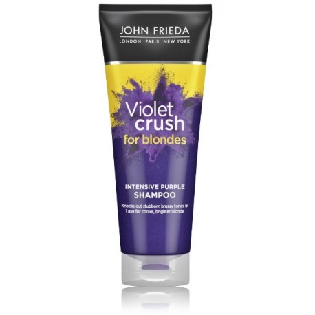 John Frieda Sheer Blonde Violet Crush Intensive Purple Shampoo šampūns blondiem matiem