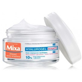 Mixa Hyalurogel Sensitive Skin Expert intensīvi mitrinošs sejas krēms