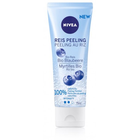 NIVEA Smooth Rice Scrub izlīdzinošs sejas skrubis