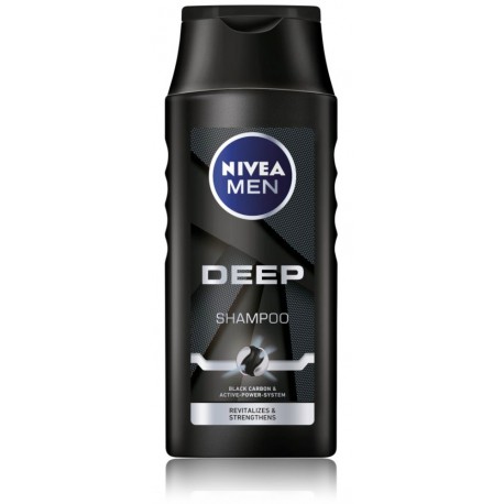 NIVEA Men Deep atsvaidzinošs šampūns vīriešiem