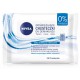 NIVEA 3in1 Refreshing Cleansing Wipes kosmētikas tīrīšanas salvetes