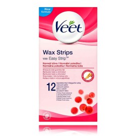 Veet Easy-Gelwax восковые полоски для депиляции для нормальной кожи