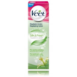 Veet Silk & Fresh depilācijas krēms sausai ādai