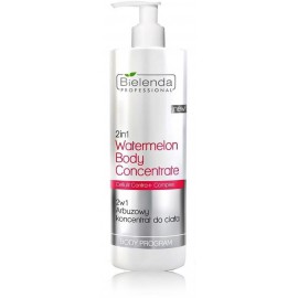 Bielenda Professional 2in1 Watermelon Body Concentrate ar arbūzu aromātu ķermeņa koncentrāts