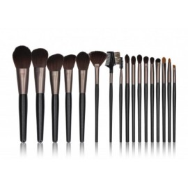 Mimo Tools for Beauty Makeup Brush Black grima otu komplekts 18 gab.