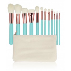 Mimo Tools for Beauty Makeup Brush Turqouise grima otu komplekts 12 gab.