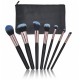 Mimo Tools for Beauty Makeup Brush Black grima otiņu komplekts 7 gab.